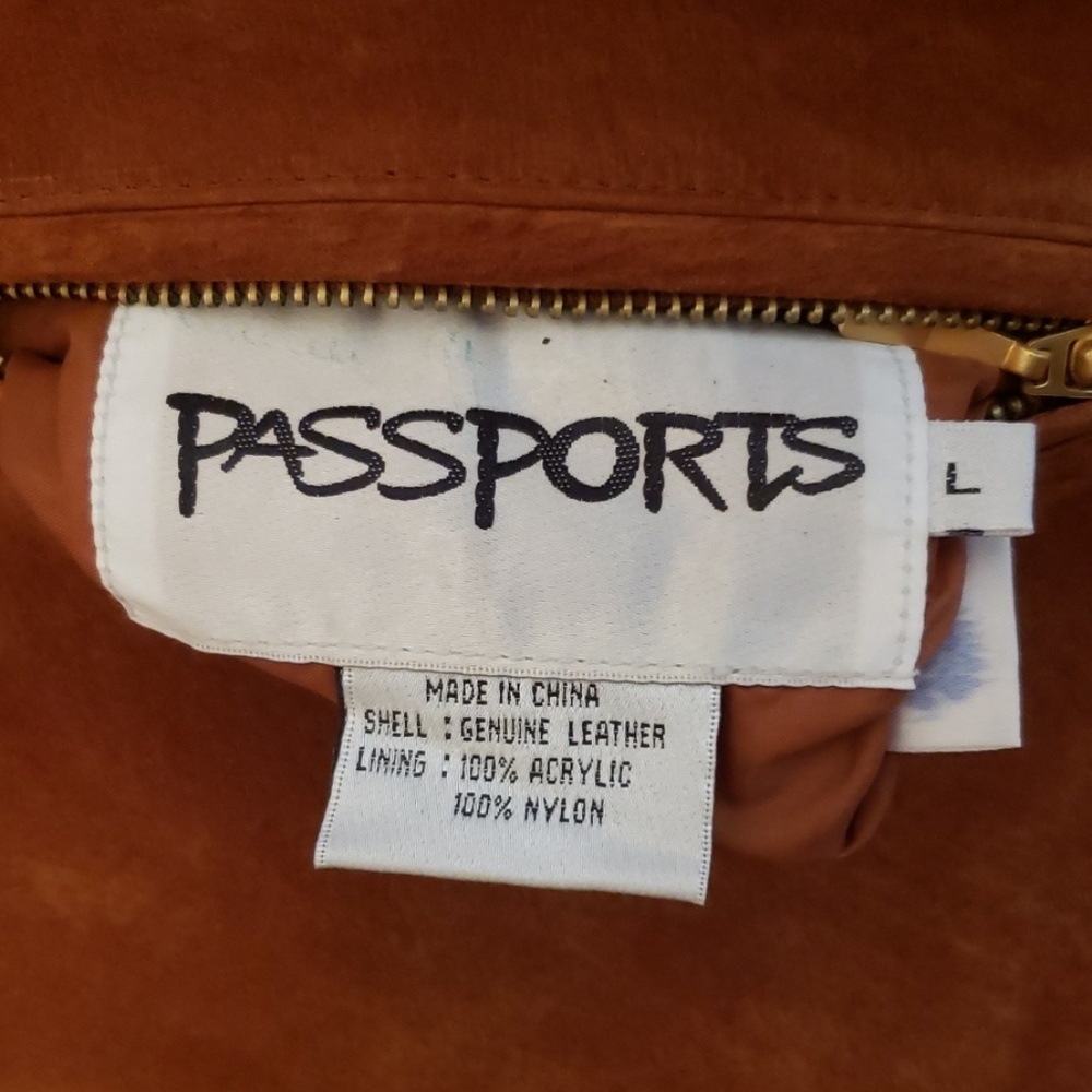 Passports Leather Jacket - Picture 6 of 6